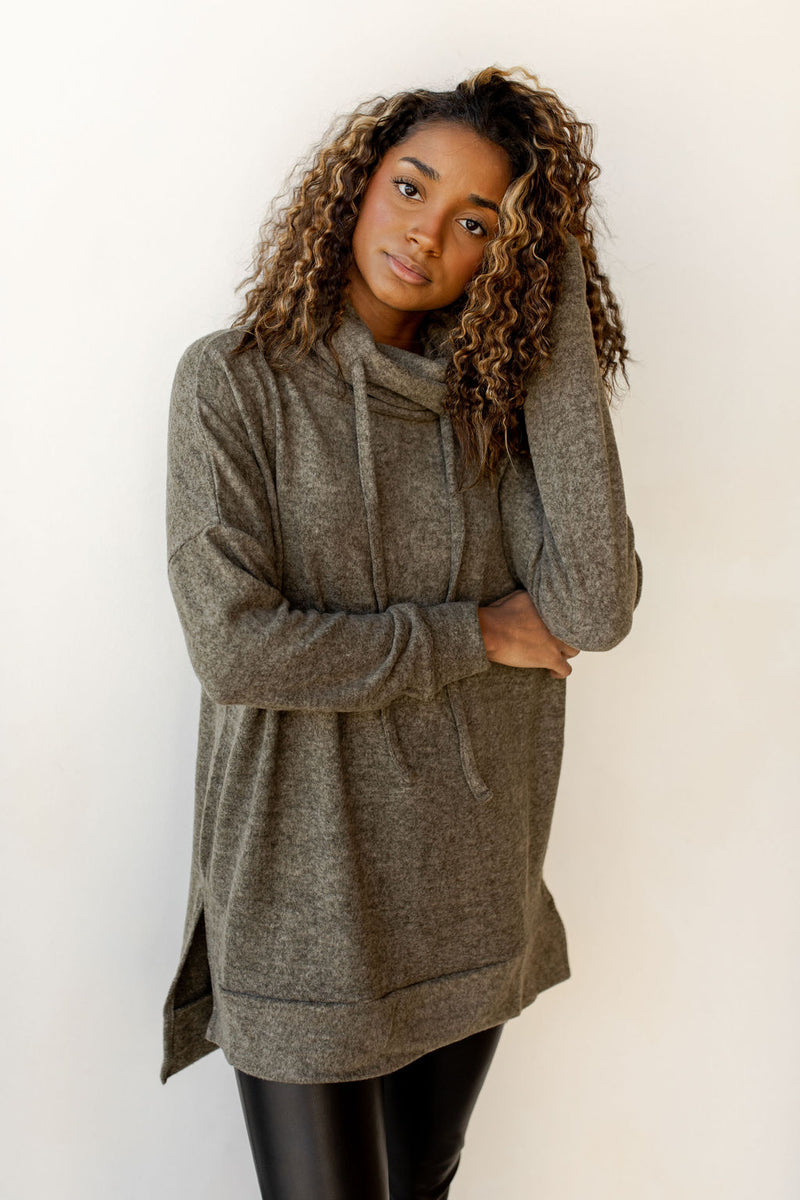 mode, fuzzy fleece sweater