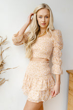 mode, sunshine daisy skirt
