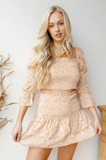 mode, sunshine daisy blouse