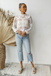 mode, rule breaker lace blouse