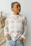 mode, rule breaker lace blouse