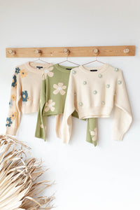 mode, lazy daisy sweater