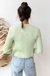 color block cardigan and tank set