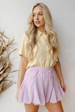 mode, flirty flowing shorts