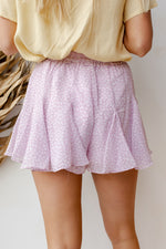 mode, flirty flowing shorts