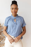 mode, ponza woven top