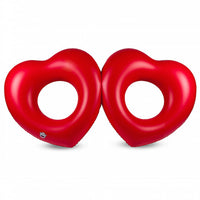 mode, Giant double heart pool float