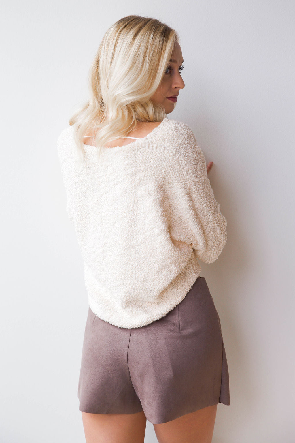 mode, popcorn pullover