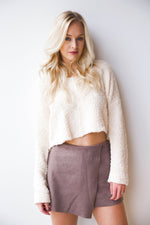 mode, popcorn pullover