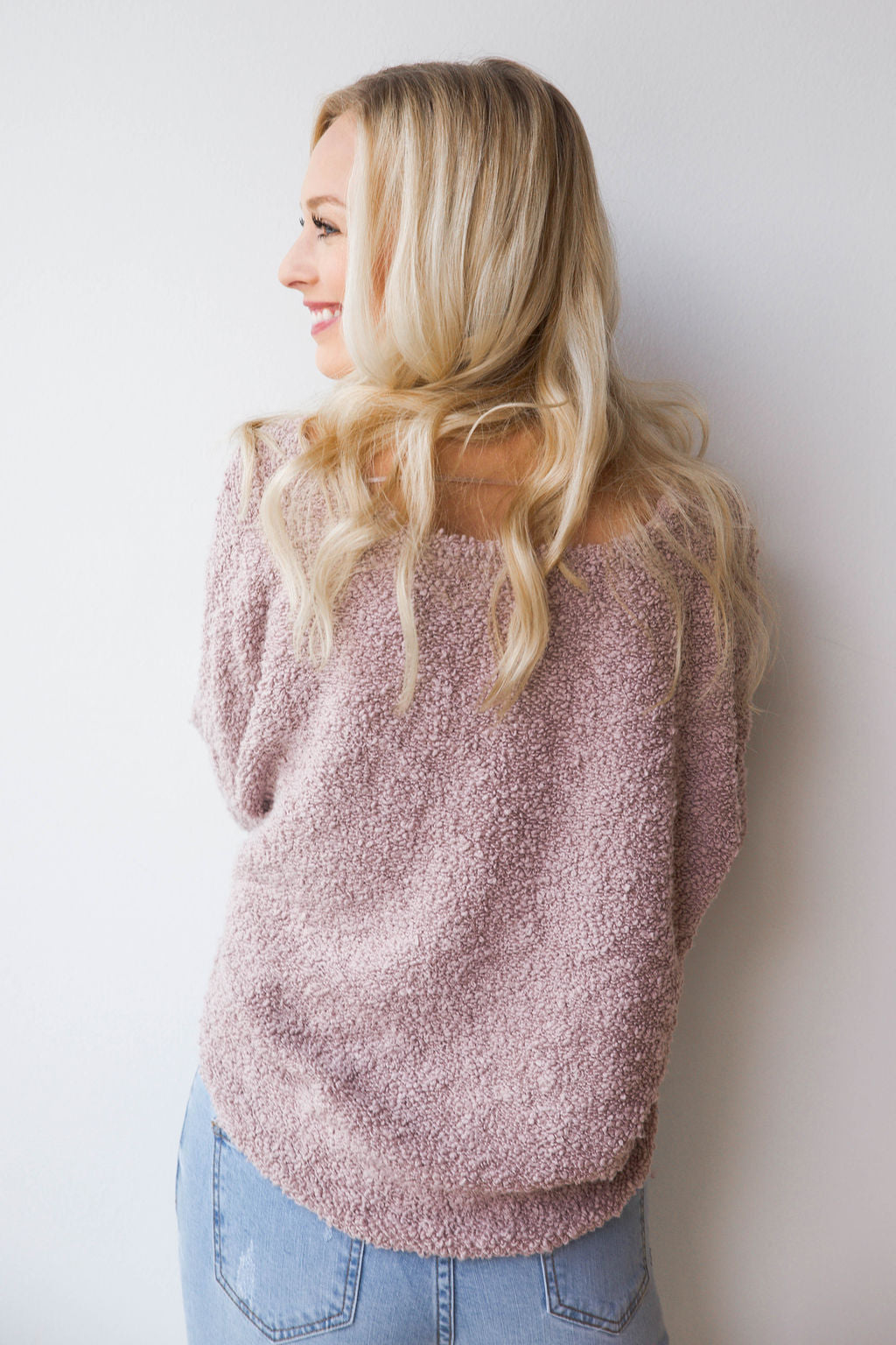 mode, popcorn pullover