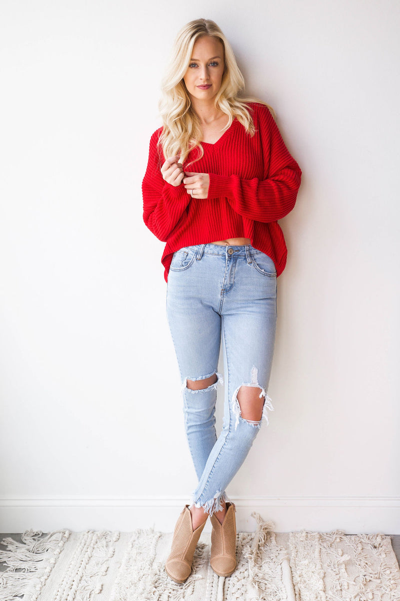 mode, Lydia cropped sweater