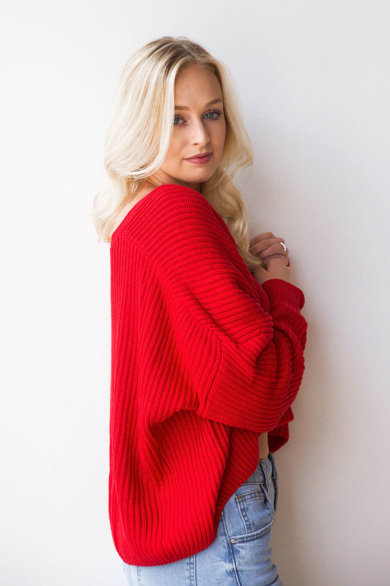 mode, Lydia cropped sweater