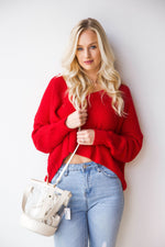 mode, Lydia cropped sweater