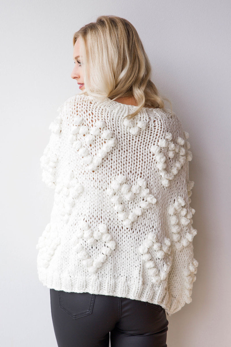 mode, pop the bubbly sweater