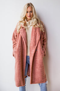 mode, teddy bear coat