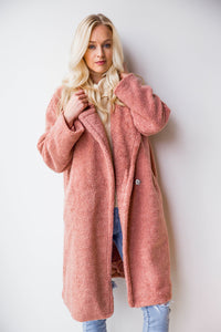 mode, teddy bear coat