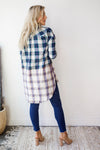 mode, vintage washed + dipped plaid