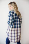 mode, vintage washed + dipped plaid