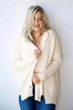 mode, gramps button cardi