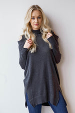 mode, cold shoulder tunic/dress