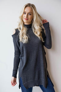 mode, cold shoulder tunic/dress
