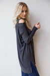 mode, cold shoulder tunic/dress