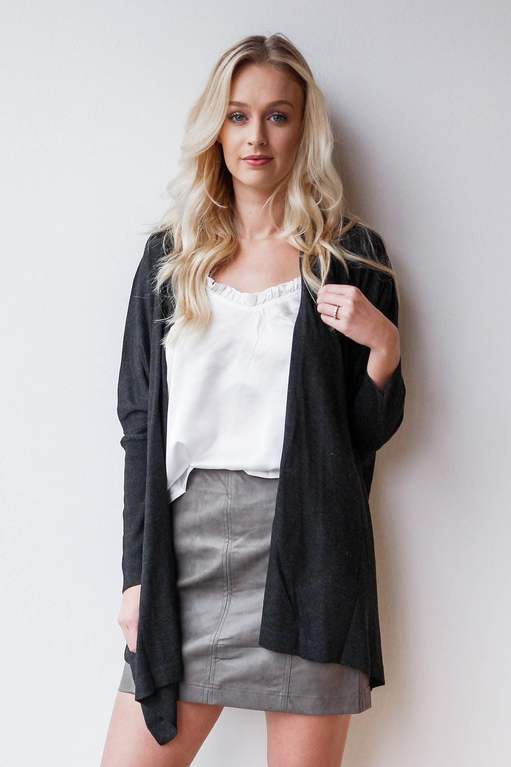 mode, take me back cardigan