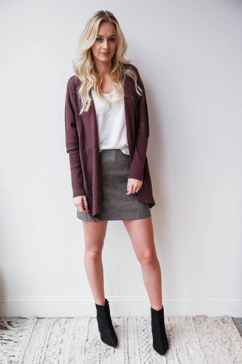 mode, take me back cardigan