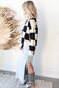 mode, we will block you sweater