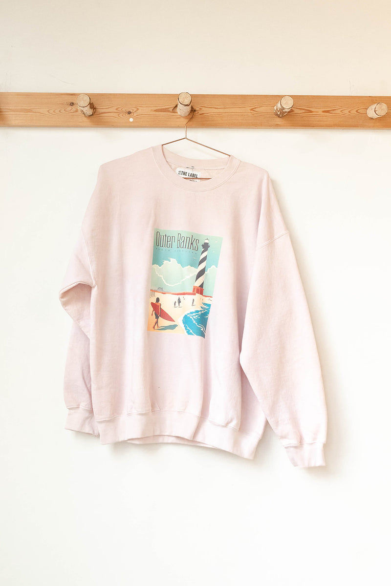 mode, outer banks sweater