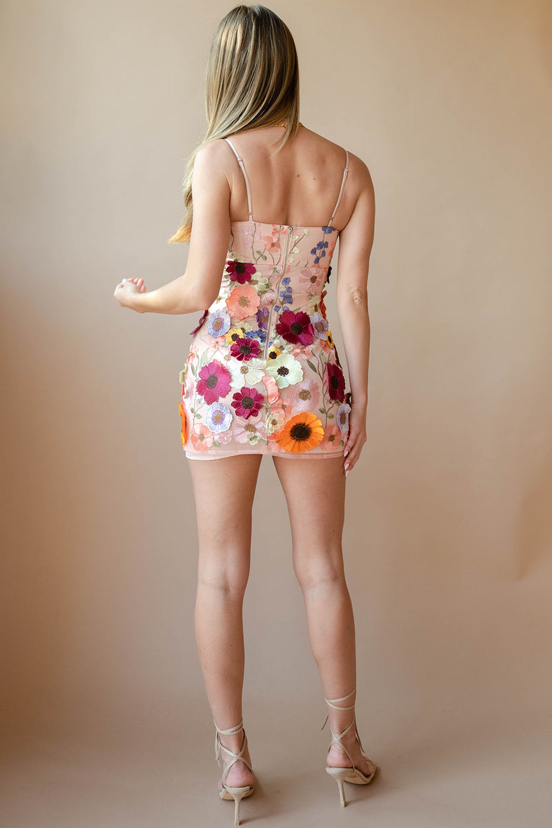 mode, pick me floral dress
