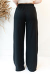 mode, wide leg sweat pants