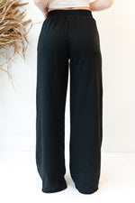 mode, wide leg sweat pants