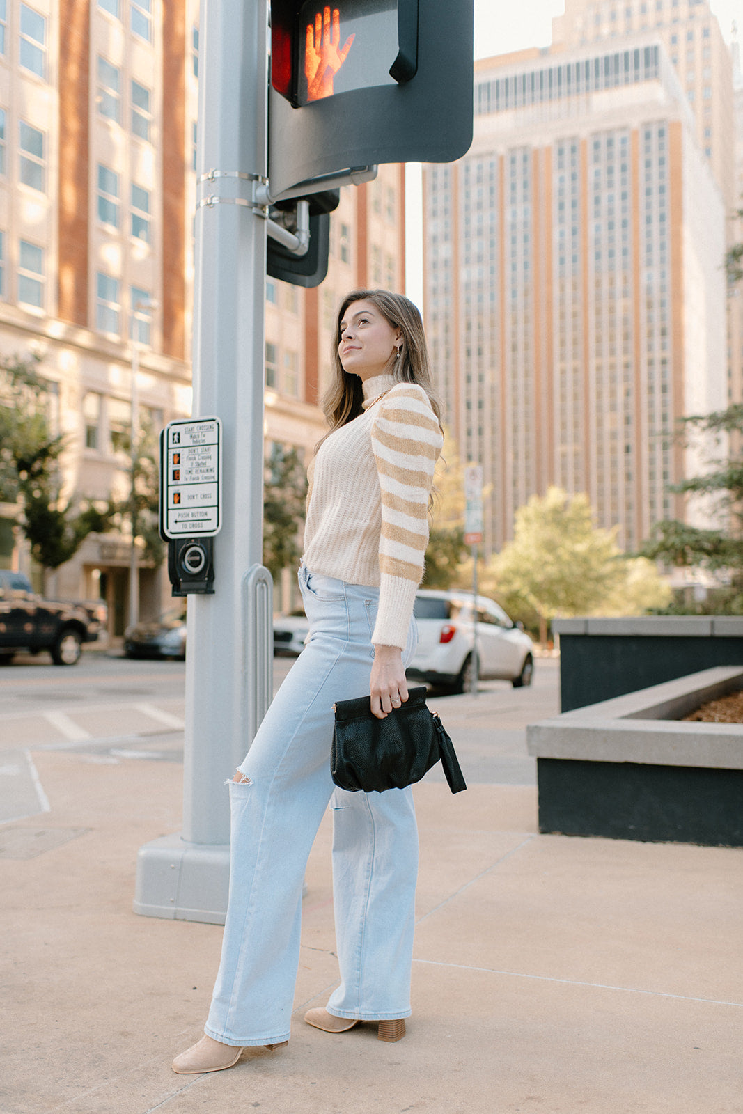 mode, fired sunset sweater