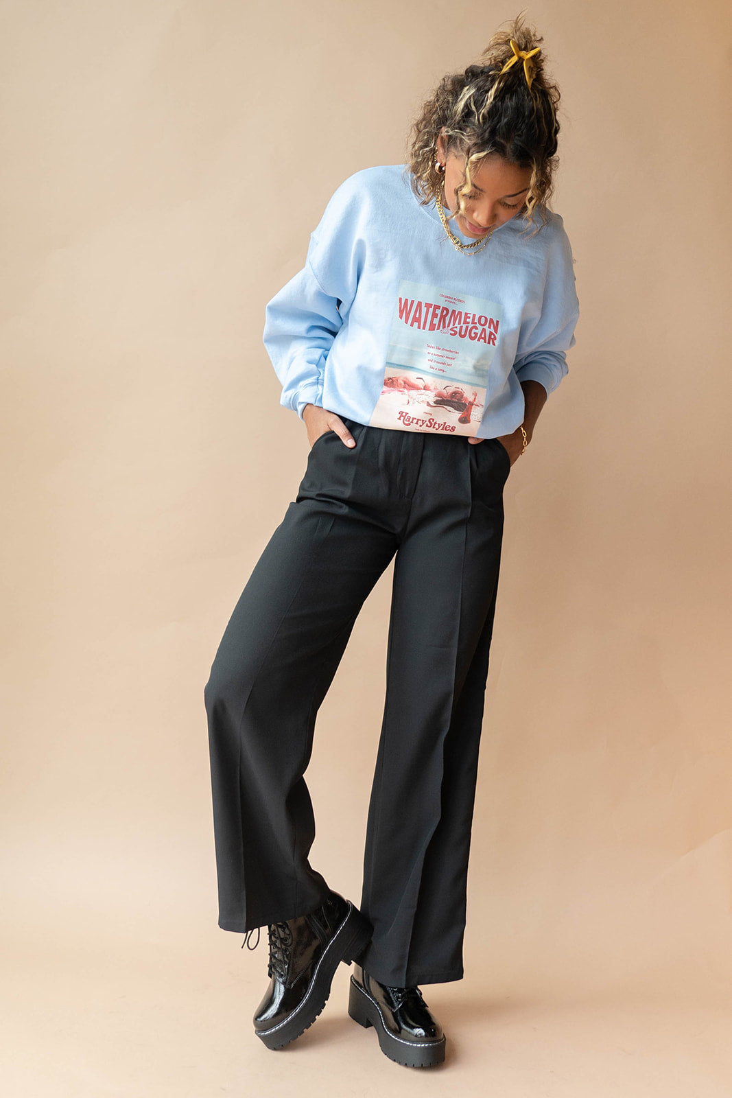 mode, watermelon sugar sweater