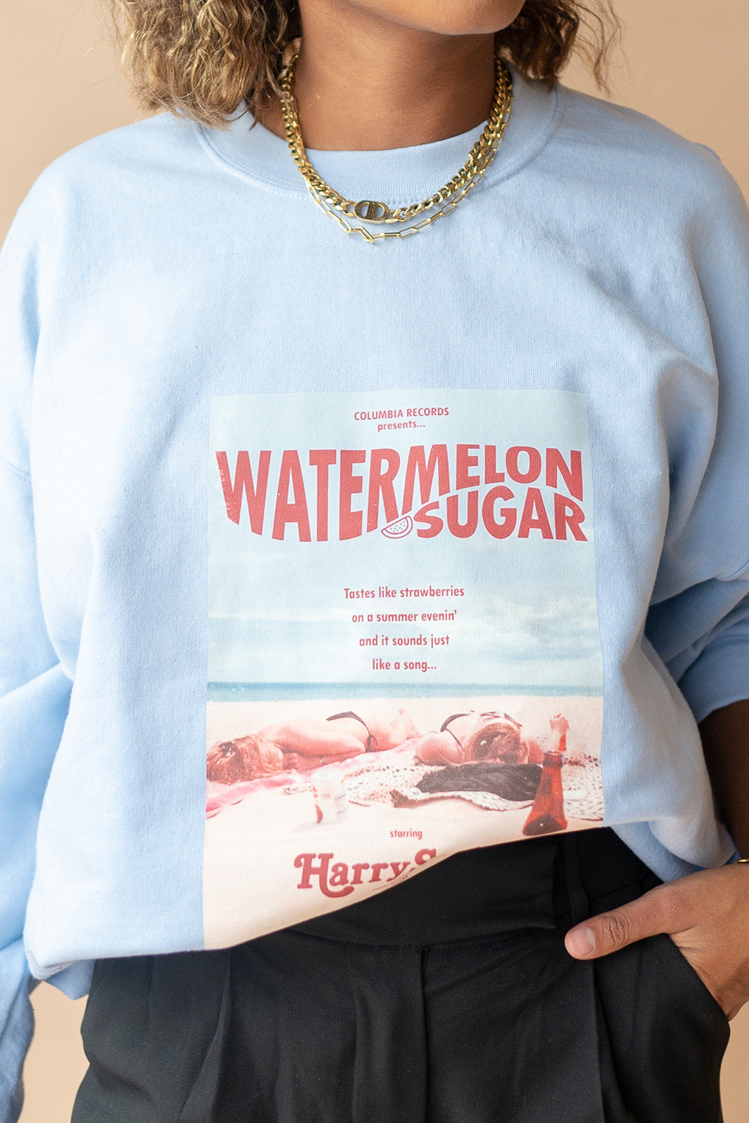 mode, watermelon sugar sweater