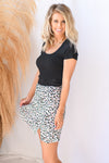 scoop neck cap sleeve top