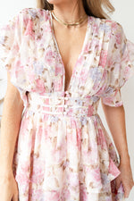 rosalee floral maxi dress
