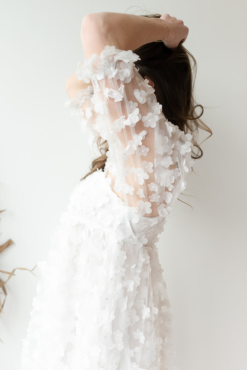 mode, bride to be mini dress