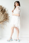 mode, bride to be mini dress