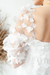 mode, bride to be mini dress