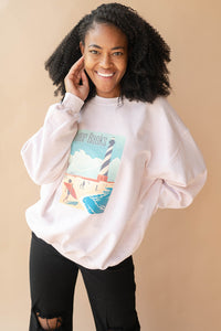 mode, outer banks sweater