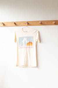 mode, sunkissed tee