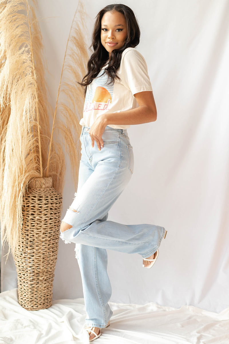 mode, sunkissed tee