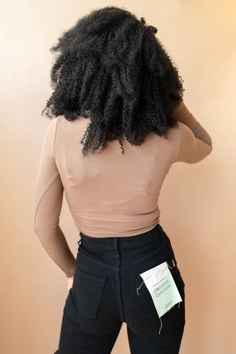 mode, savanna longsleeve crop top