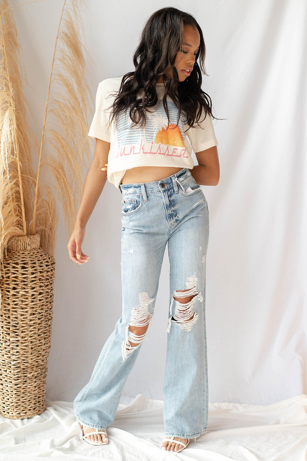 mode, stevie flare jeans