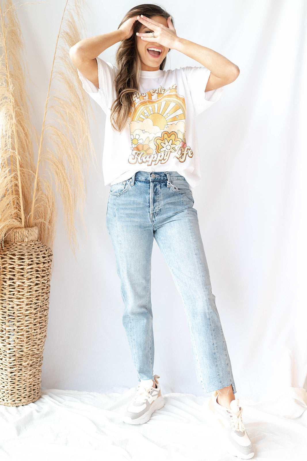 mode, charlie high rise reconstructed jeans