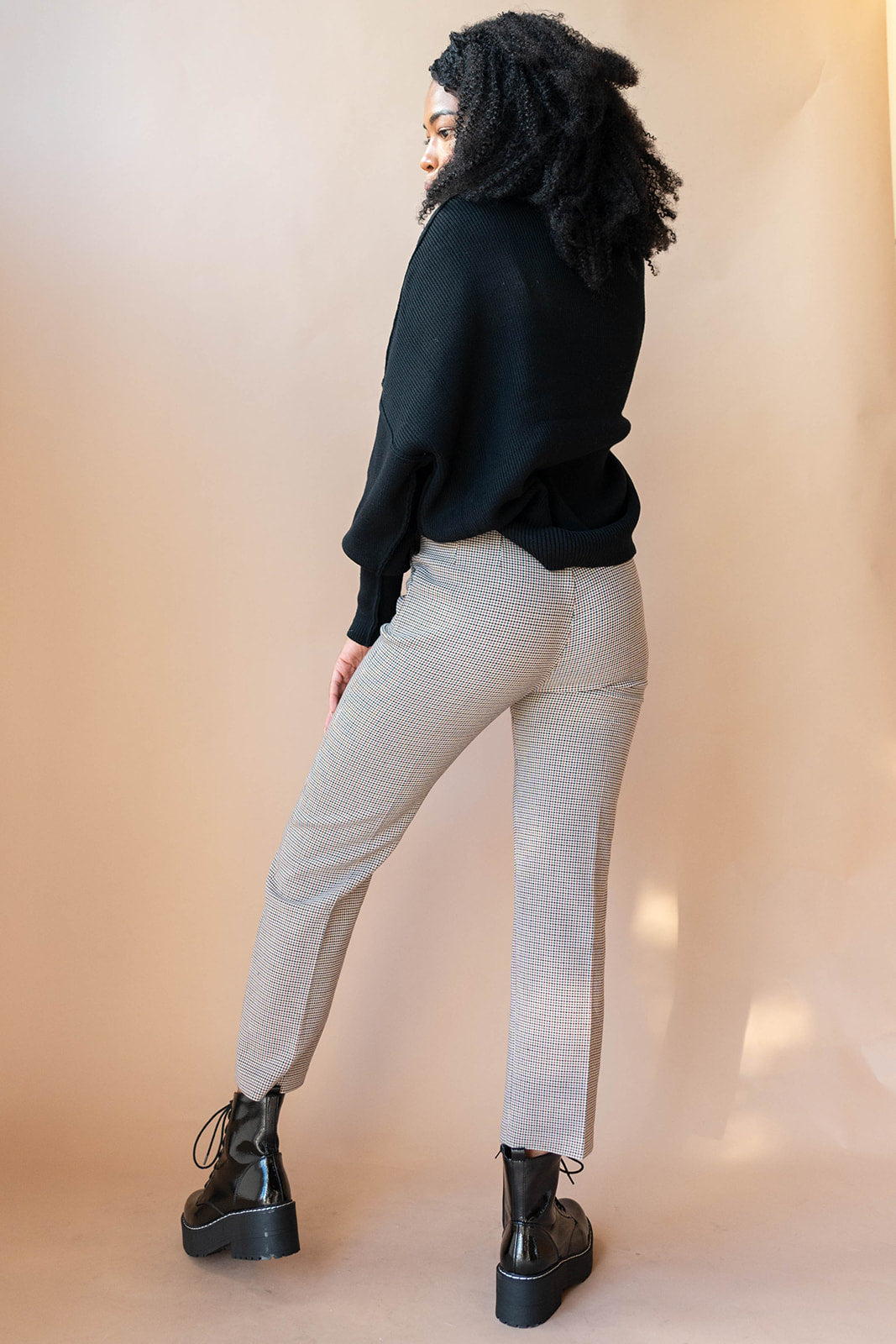 mode, dan houndstooth pant