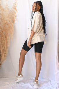 mode, walk beside me biker shorts