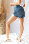 mode, kylee relaxed high rise cuffed shorts